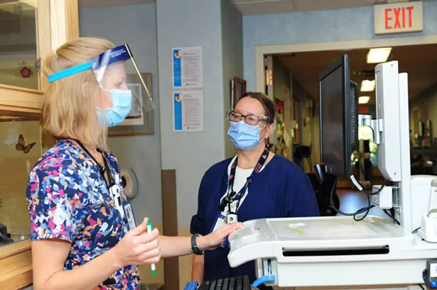 Fairview Hospital offers the strength of the Berkshire Health Systems with the feel of a friendly community hospital, where caregivers work closely to provide high quality, compassionate, patient-centered care. - PHOTOS BY STEVE DONALDSON