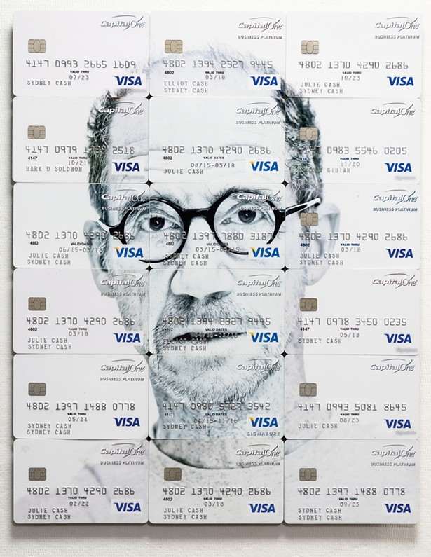 Sydney Cash, Credit Card Self- Portrait, 2018