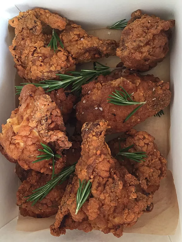 Black-Eyed Suzie's famous buttermilk fried chicken ($6/piece) sells out daily. The best way to guarantee it is to pre-order via the family-style takeaway program.