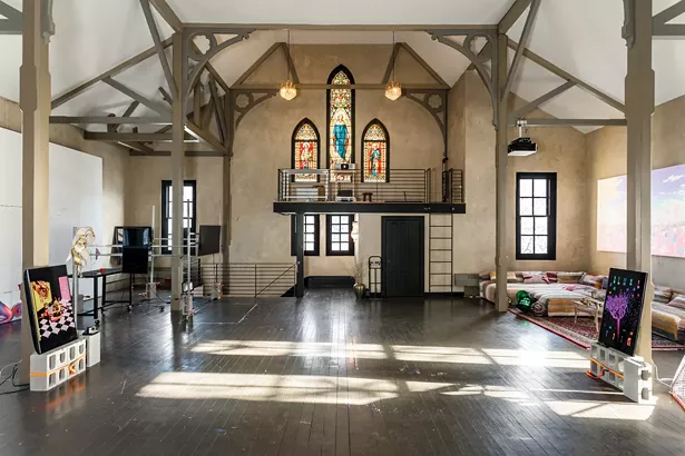 The Museum of Crypto Art: A Live/Work/Exhibit Space in a Kingston Church
