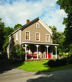The exterior of their 1903 farmhouse. - DEBORAH DEGRAFFENREID