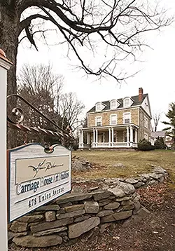 A view of the 1790 house from the road - DEBORAH DEGRAFFENREID