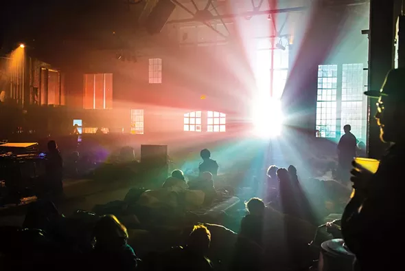 The 24-Hour Drone festival takes place April 28-29 at Basilica Hudson. - ERIC HARVEY BROWN