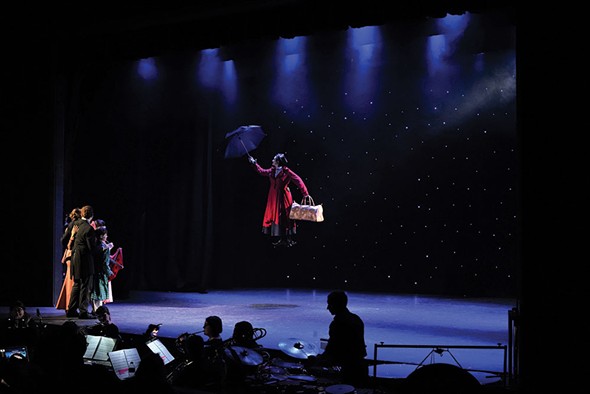 A performance of “Mary Poppins” at the Woodstock Playhouse. - JOHN GARAY