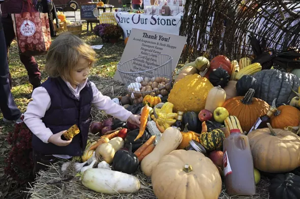 The RVGA Cornucopia by Maria Reidelbach at the Common Ground celebration.
