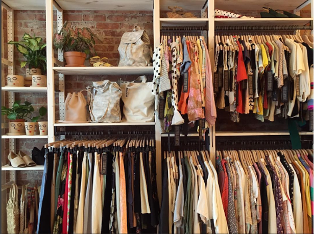 Lovefield Vintage clothing boutique in Uptown Kingston.