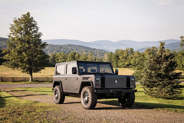 The Bollinger B-1, a fully electric SUV made by Hobart-based Bollinger Motors. Photo by Torkil Stavdal.