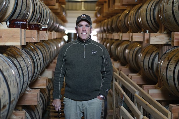 Taconic Distillery Founder Paul Coughlin in Stanfordville. - JOHN GARAY