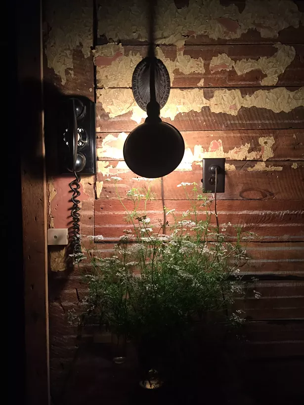 A decor vignette in the bar. - MARIE DOYON