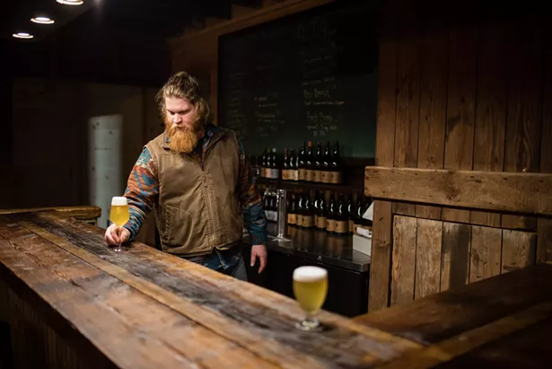 After a three-year barn renovation, Plan Bee Brewery recently opened the doors to its new tasting room. - PHOTO BY DEREK DELLINGER