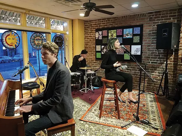 Grace Vanderwaal, who started playing at the BeanRunner Cafe when she was 11, performs a special concert for fans that came in from all over the world. - ANDY PHILLIPS