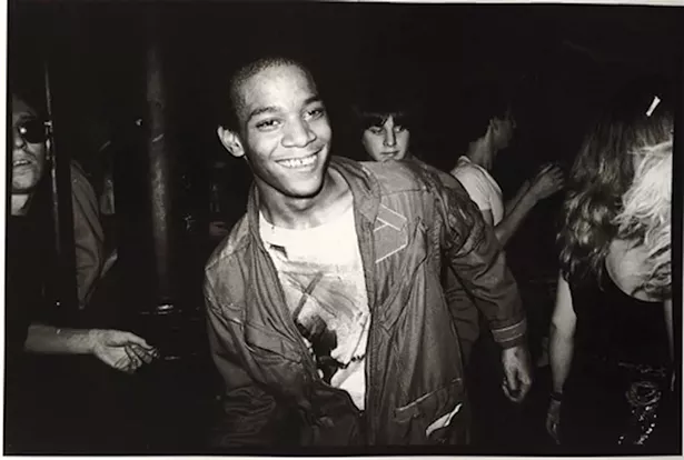 Jean-Michel Basquiat, Mudd Club dance floor 1980. - NICK TAYLOR