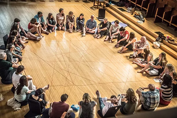 Jack Kornfield silent meditation retreat at Garrison Institute.