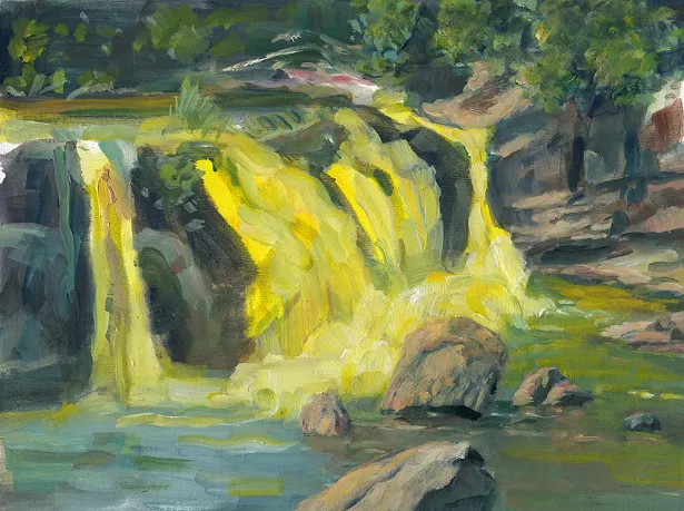 AMY TALLUTO, WATERFALL