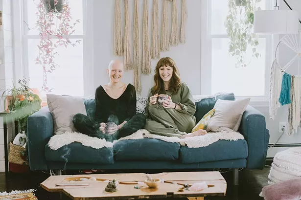 Alyia Cutler and Meghan Conway of Wyld Womyn Beacon. - ALICIA KING PHOTOGRAPHY