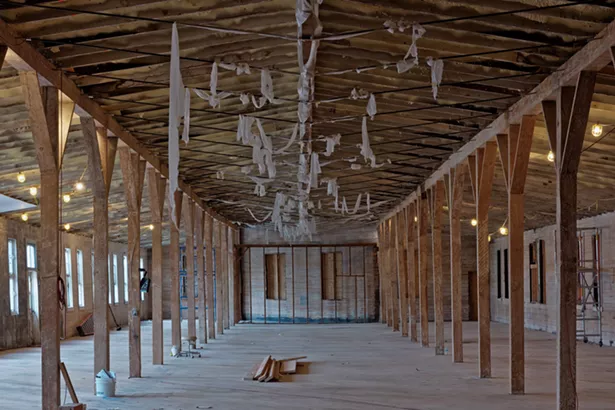The 8,000-square-foot event space on the third floor.