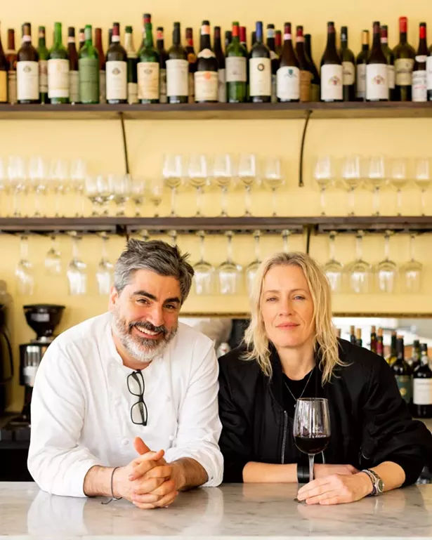 Mercato owners Francesco Buitoni and Michele Platt