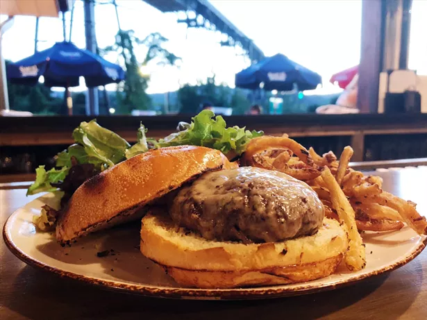 Farmers & Chefs is in the shadow of Walkway Over the Hudson—the perfect pitstop for hikers and bikers to catch their breath and refuel.