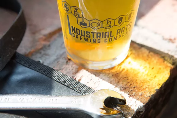 Industrial Arts' signature New England IPA—Wrench. - JORDAN HUGHES