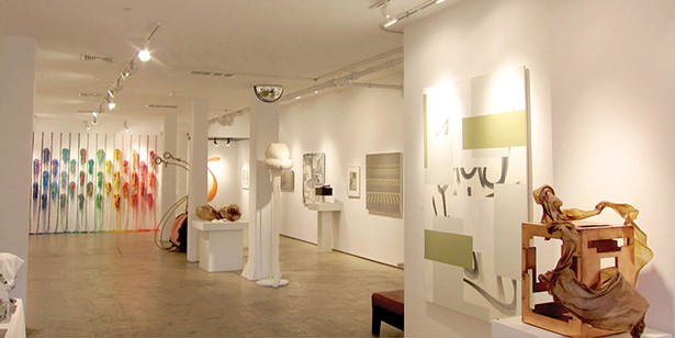 The Ann Gallery at The Cornerstone offers an exhibit space for local artists.