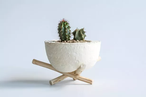 Planter designed by Melissa Kumpmann.