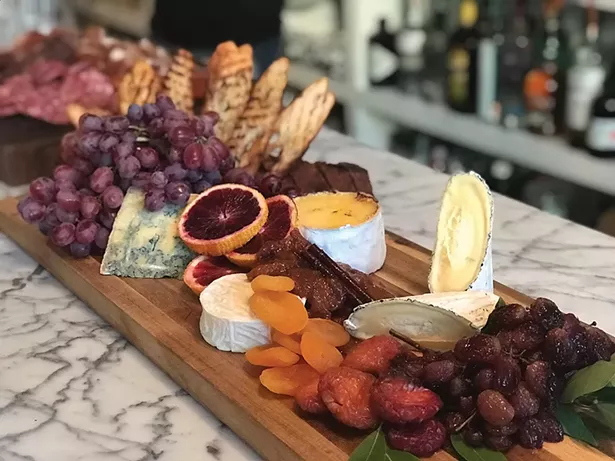 Home/Made Hudson’s cheese board.