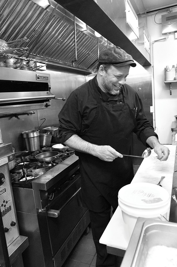 Chef Matty Hutchins - PHOTO: ANN STRATTON