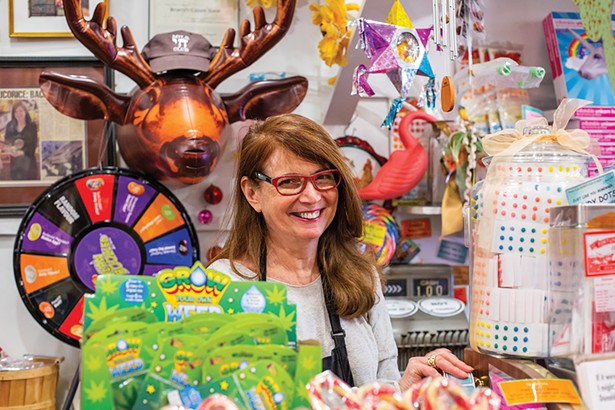 Robin Helfand of Robin’s Candy in Great Barrington, Massachusetts. - PHOTO: ANNA SIROTA