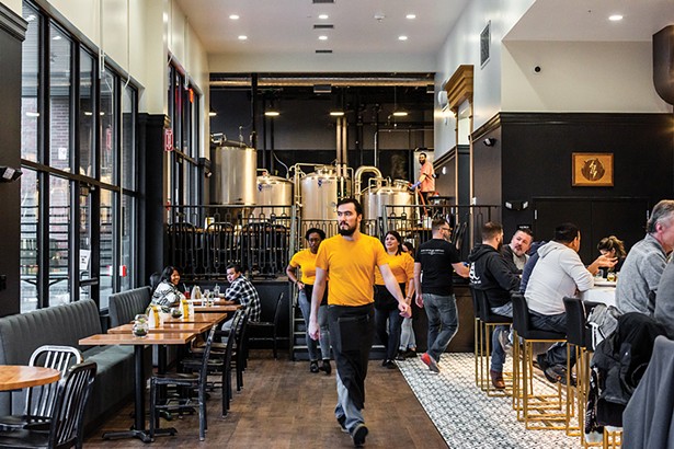 Zeus Brewing Company opened in December on the ground floor of Queen City Lofts, the latest brewpub to join the city’s ever-expanding craft beer scene. - PHOTO: ANNA SIROTA