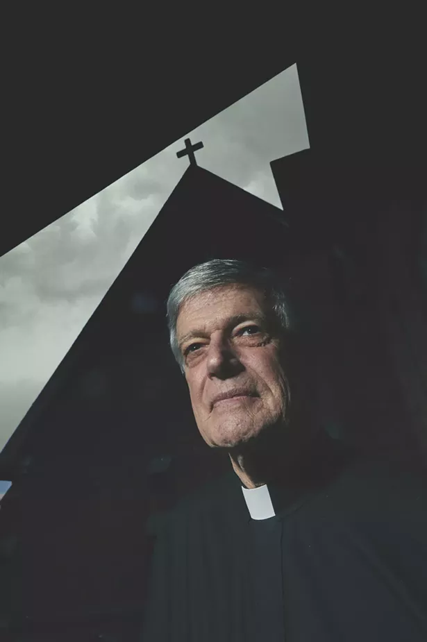 Father Frank Alagna of Holy Cross/Santa Cruz Episcopal Church in Kingston is the cofounder of the Ulster Immigrant Defense Network. - DAVID MCINTYRE