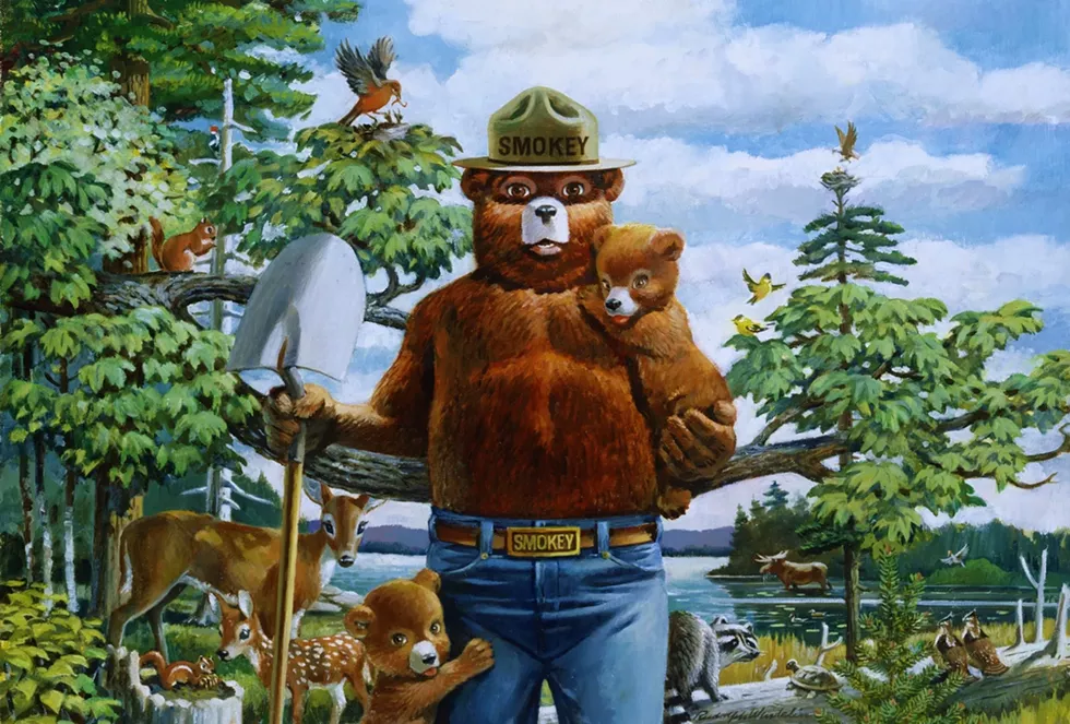 Smokey Bear & His Wildlife Friends