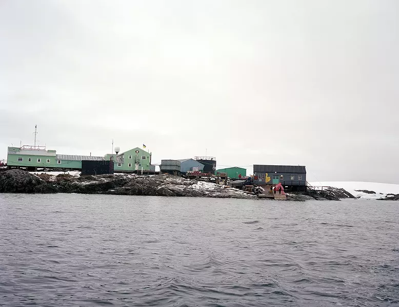 Antarctica is the only land mass on the planet that is not governed by a sovereign state. The Antarctic Treaty was established in 1959, which designated the entirety of Antarctica as a reserve dedicated to peace and science. In order to have a stake in the continent countries must maintain a research station. The Ukrainian, Vernadsky station was the first to discover the ozone depletion thirty years ago. - PHOTO BY MADELINE COTTINGHAM