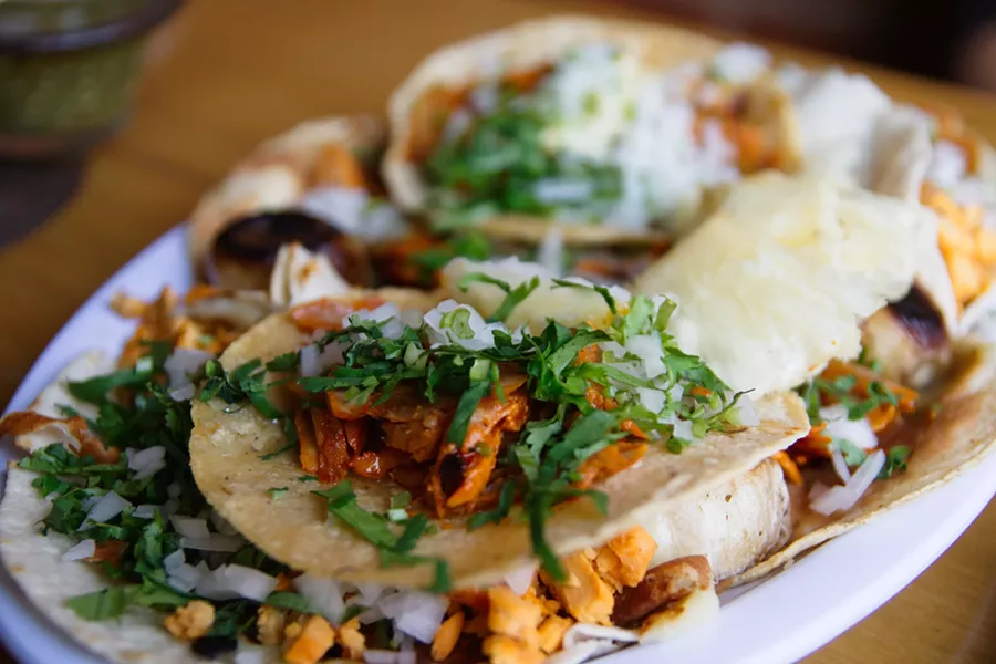 Tacos al pastor - WILLIAM NEUHEISEL, COURTESY OF FLICKR, CC 2.0