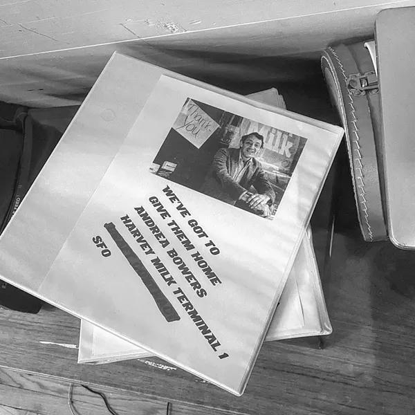 Artist Andrea Bowers's plans for her new public work, We’ve Got to Give Them Hope, a memorial to actvisit and politician Harvey Milk - MATT DILLING
