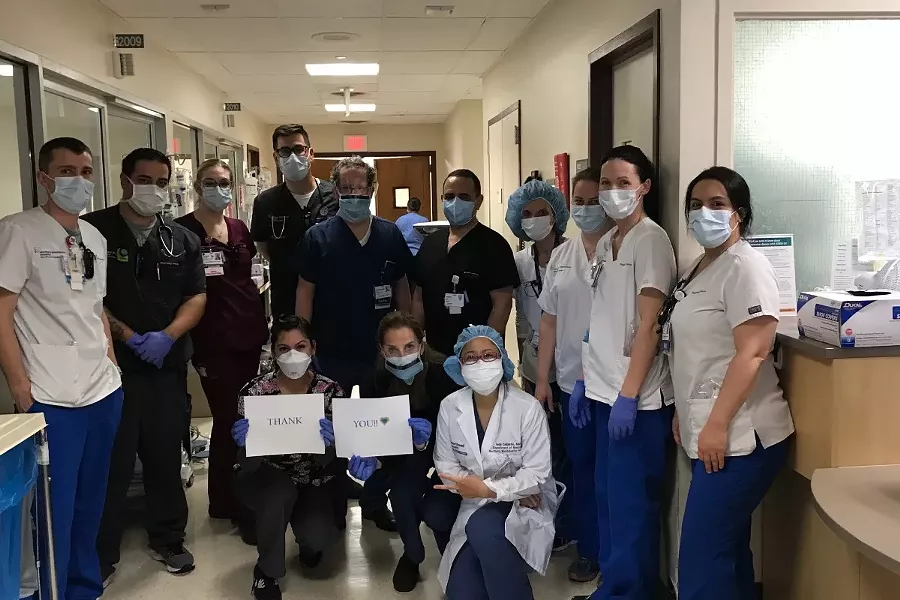 COURTESY OF THE FEEDING NWH ICU STAFF GOFUNDME