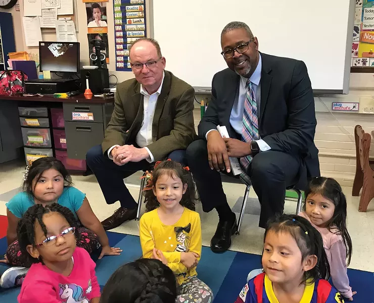 Poughkeepsie Mayor Rob Rolison and Schools Superintendent Eric Rosser launched the Children’s Cabinet to develop a shared vision for a cradle-to-career path for the city’s children.