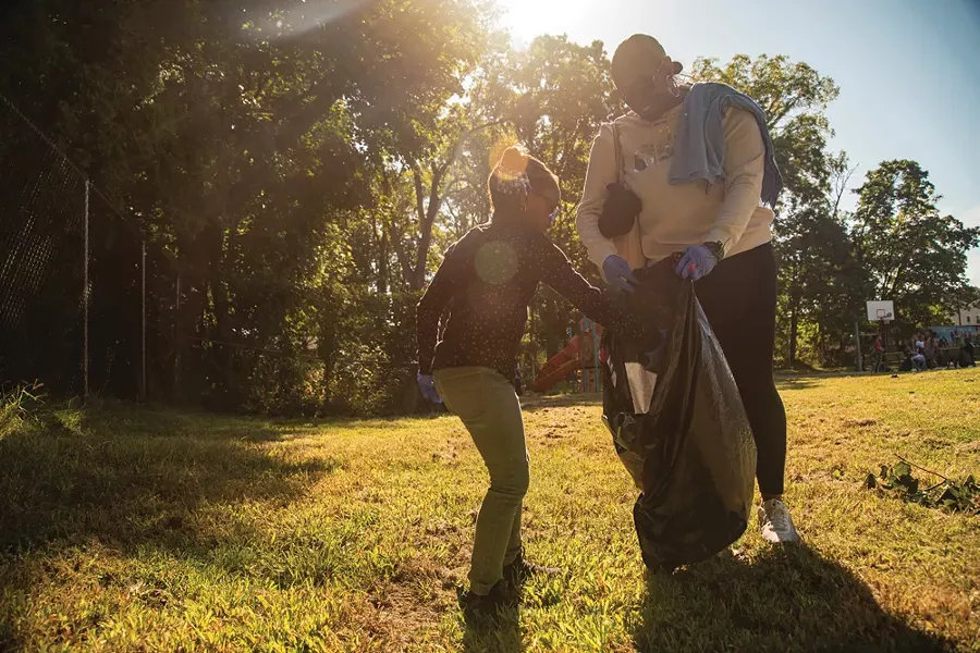 Scenic Hudson is working with the city of Poughkeepsie to turn a plot of land on Perhsing Avenue into an urban farm. - PHOTO: TYLER BLODGETT