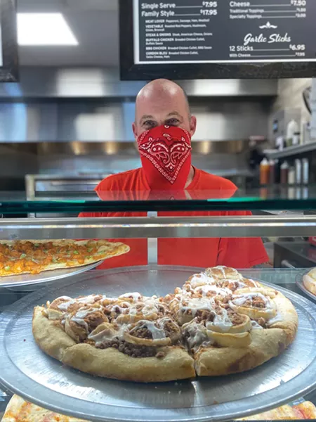 The pizza shop at Adam’s Fairacre Farms