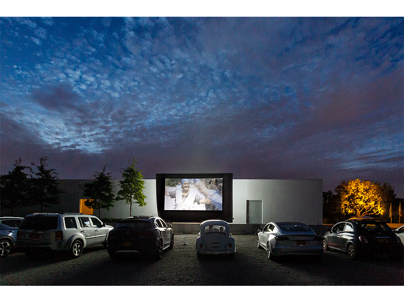 Cinema in Piazza at Magazzino