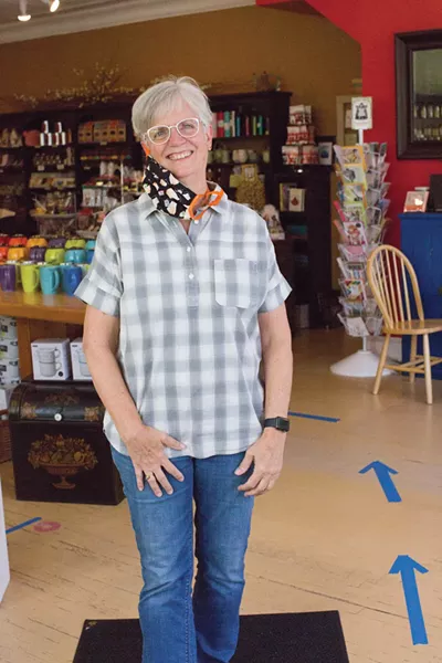 Kim Bach, owner of Verdigris Tea and Chocolate. - PHOTO BY ANGELINA DREEM