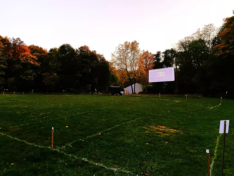 Story Screen drive-in. - MIKE BURDGE
