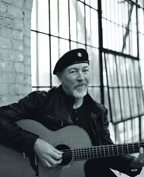 Richard Thompson plays a solo acoustic show at the Bearsville Theater on July 10. - PAMELA LITTKY