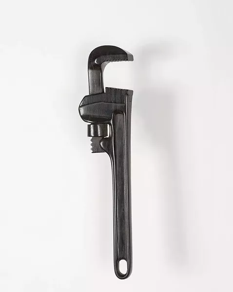 From the Gabon Series, ebony wood, - 10 7/8 inches x 2 1/2 inches x 1 inch, 2014