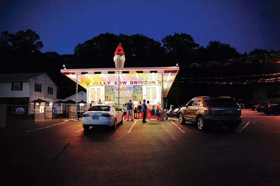 The Jolly Cow Drive-In in Lake Katrine. - ROY GUMPEL