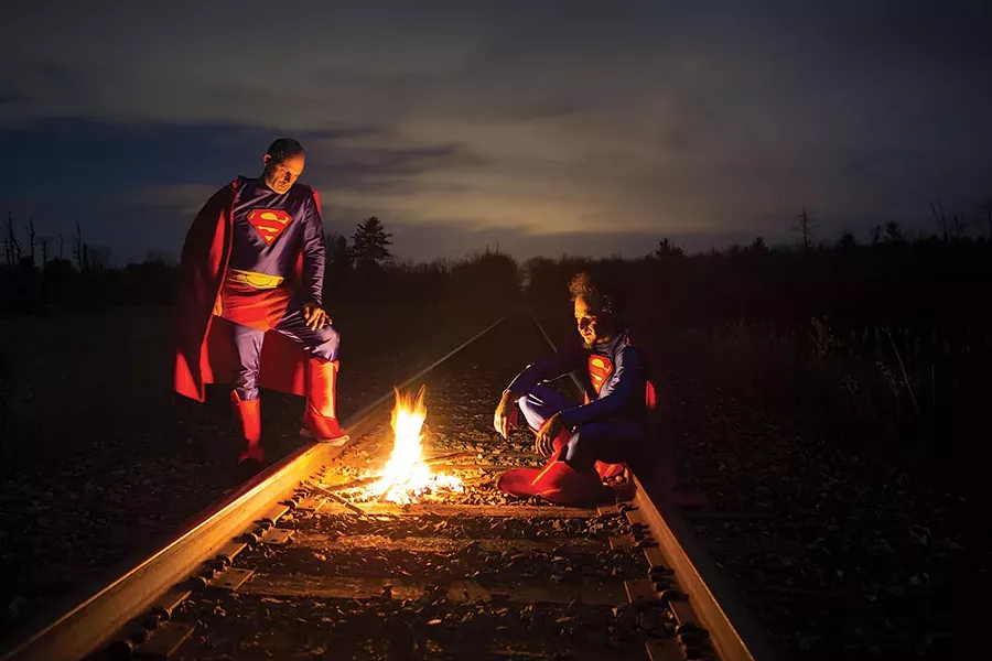 Hobo Supermen , Tim Davis, Photograph, 2016