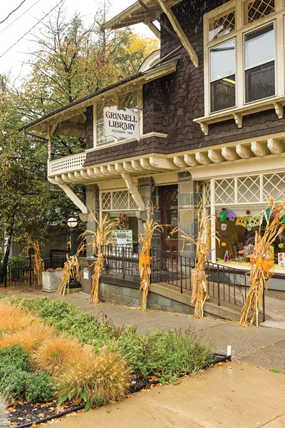 Grinnell Library in Wappingers Falls is the sixth-oldest library in New York State - FRANCO VOGT
