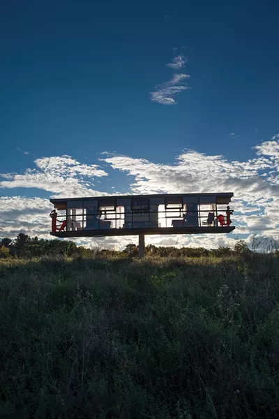 ALEX SCHWEDER AND WARD SHELLEY'S REACTOR ,PHOTOGRAPHED ON OCTOBER 8 BY ROY GUMPEL