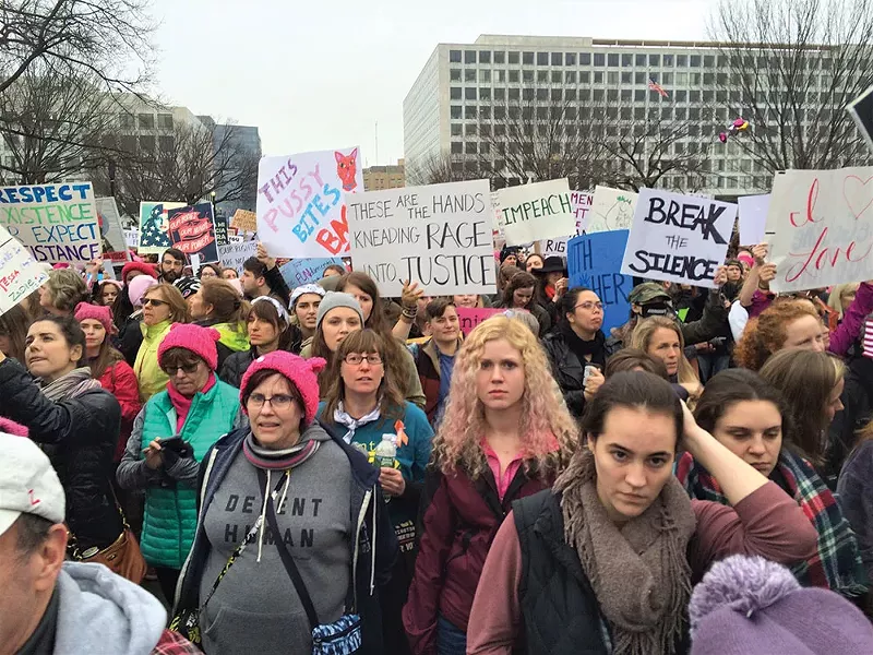 The Women's March on Washington - JOHN GARAY