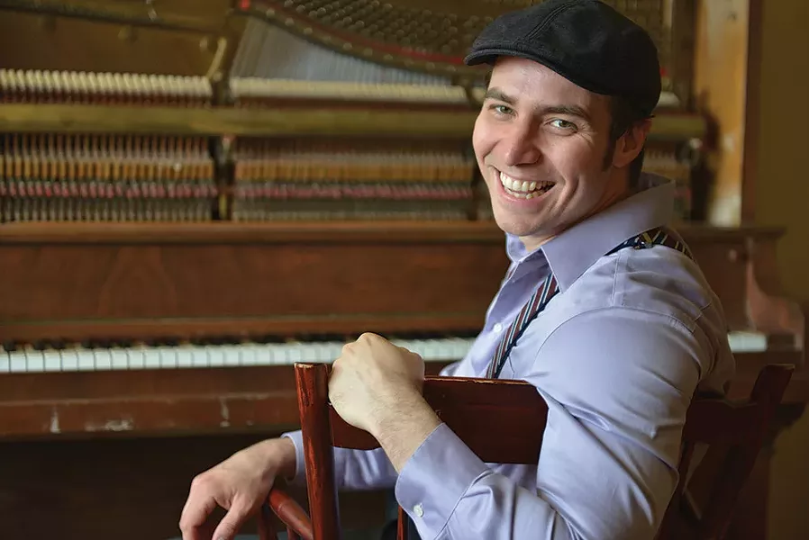 Arthur Migliazza performs at SPAF in Saugerties on March 4.