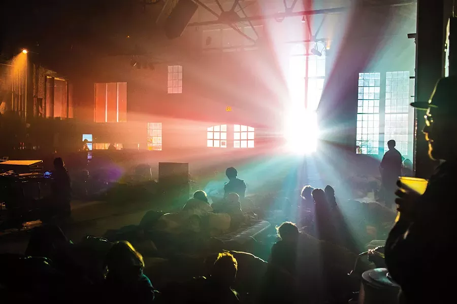 The 24-Hour Drone festival takes place April 28-29 at Basilica Hudson. - ERIC HARVEY BROWN